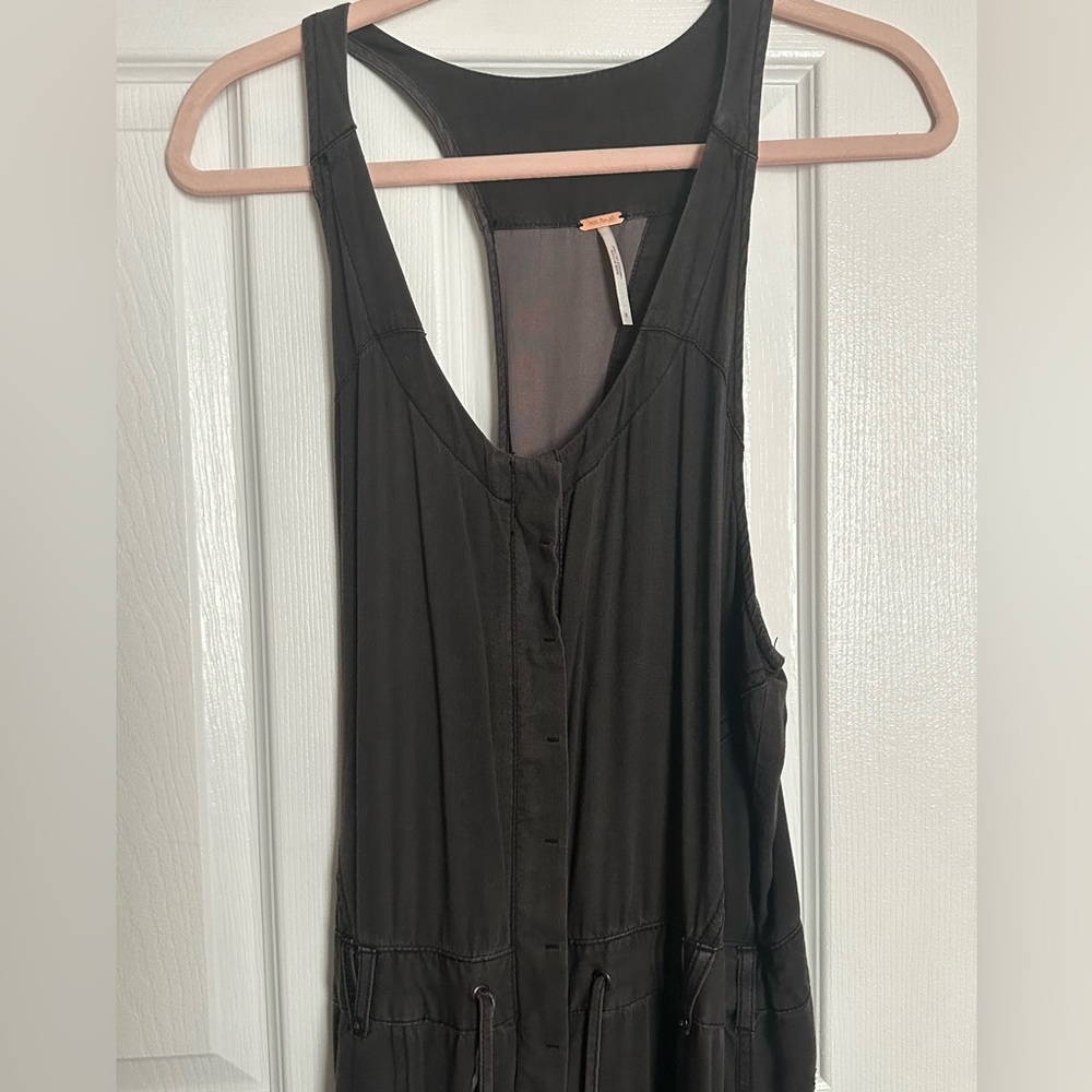 Free people Grey jumpsuit